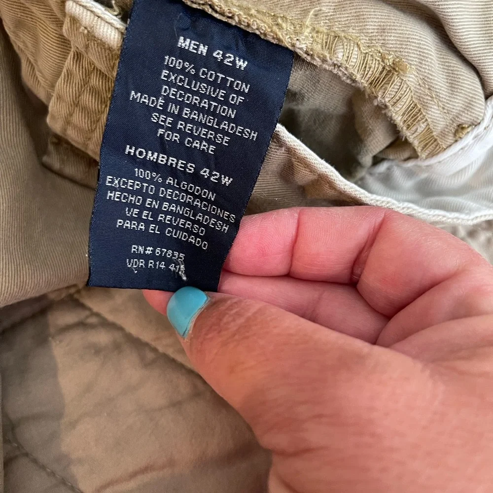 Mens Nautica Cargo Shorts 42W-Great Condition! - Picture 3 of 3